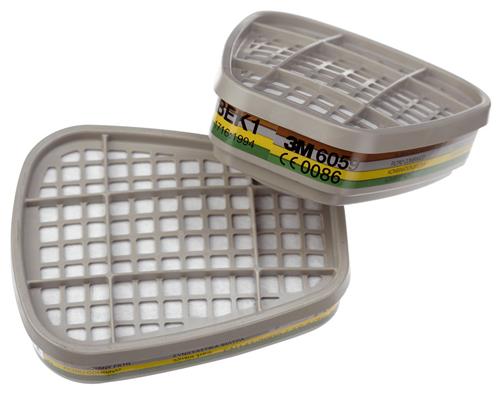 Gas- en dampfilter 3M type 6059 - A1B1E1K1
