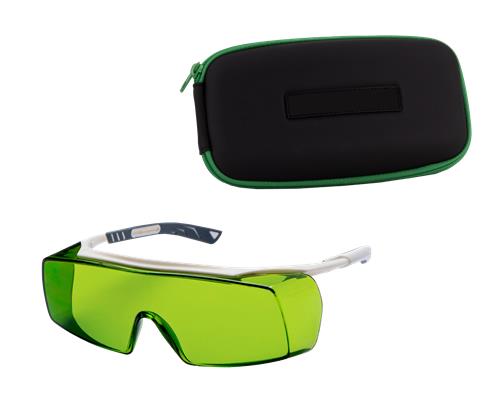 Laserveiligheidsbril WK1080 Groen (ook tbv brildragers) Let op! 5% korting