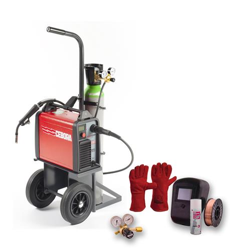 Mig Lasapparaat Cebora Monostar 1620 incl. toebehoren +10L cilinder