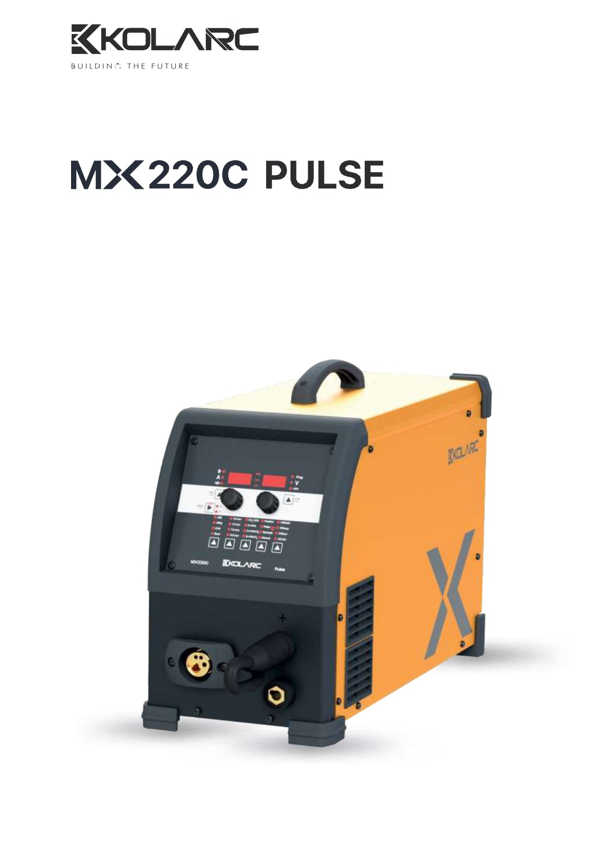KOLARC MX 220 C Pulse, unieke compacte betaalbare 220Volt pulse lasapparaat.