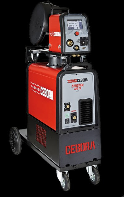 Mig Lasapparaat Cebora Synstar 330/TS ex. toebehoren 25% korting € 5861,- voor € 4395,-