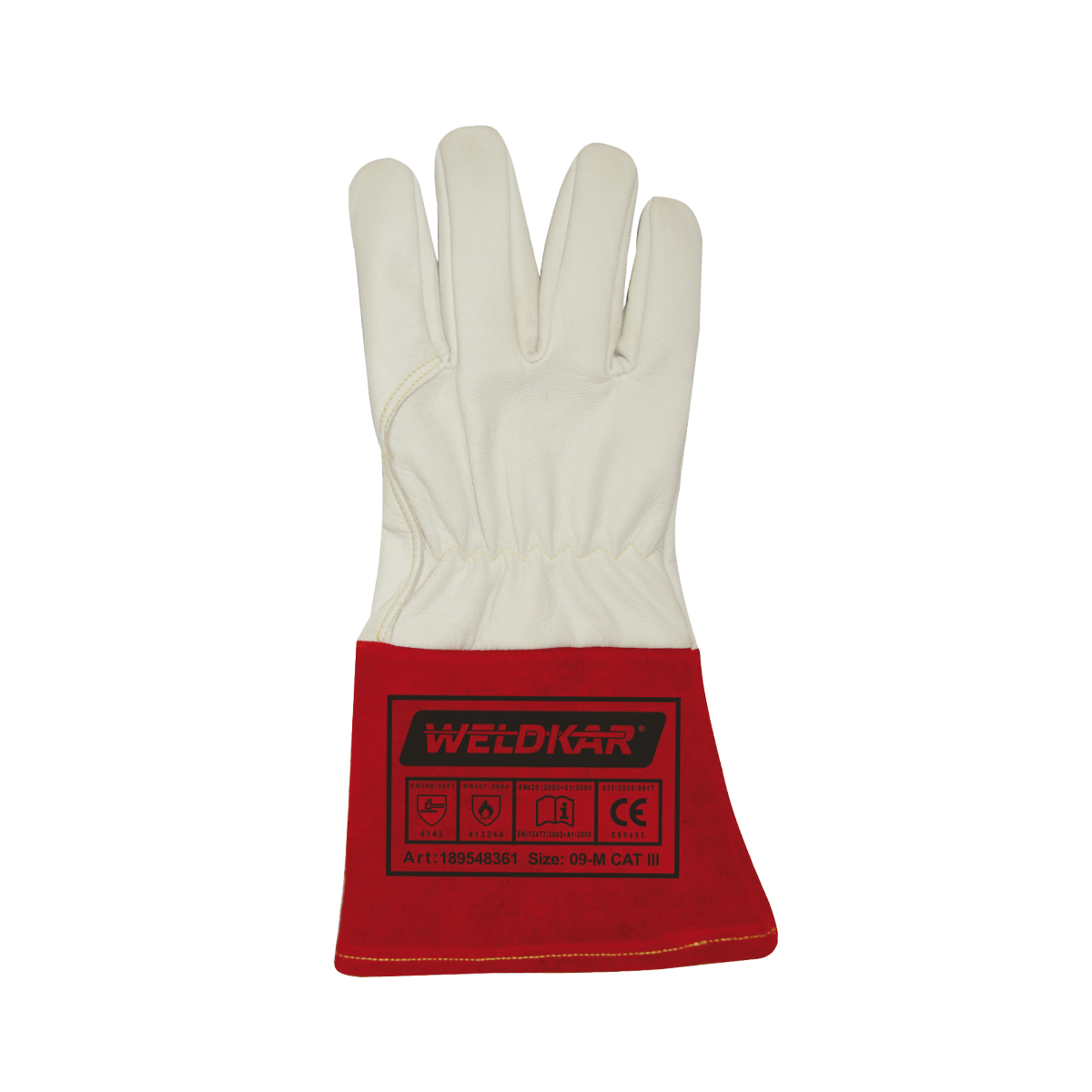 Lashandschoenen Tig pro Touch maat 10/XL 11 cm kap