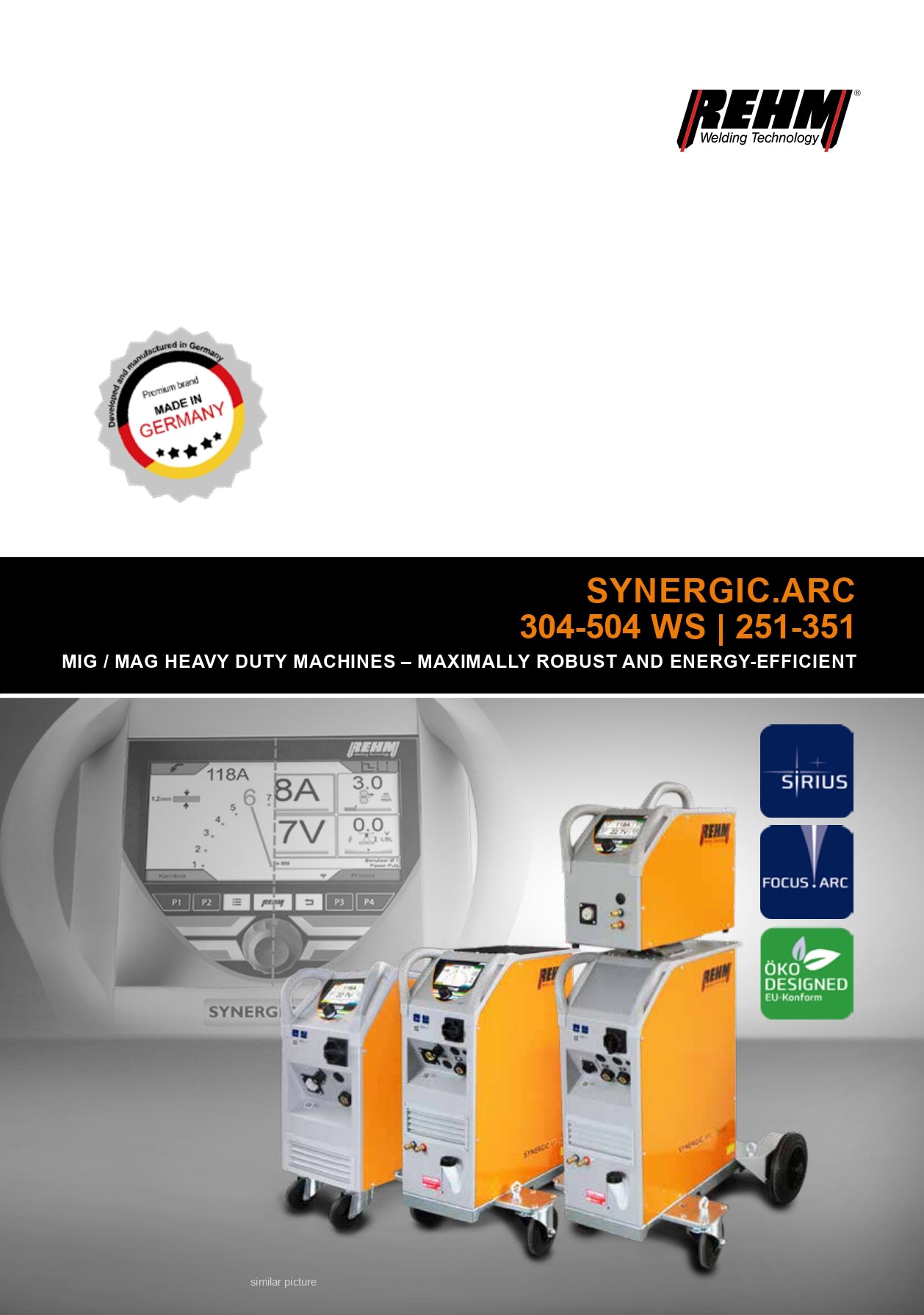Rehm Synergic.arc 304 S met en zonder draadkoffer prijs vanaf € 3.020,-