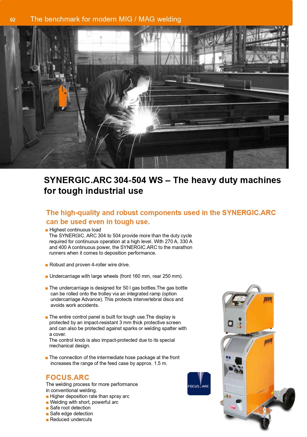 Rehm Synergic.arc 304 S met en zonder draadkoffer prijs vanaf € 3.020,-