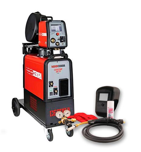 Mig Lasapparaat Cebora Synstar 330/TS, incl. toebehoren   25% korting € 6663,-  voor € 4996,50